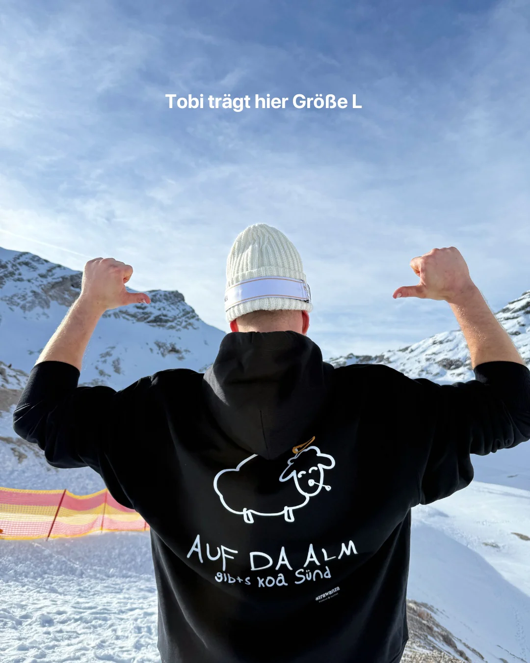 Auf da Alm gibts koa Sünd Hoodie - Image 2