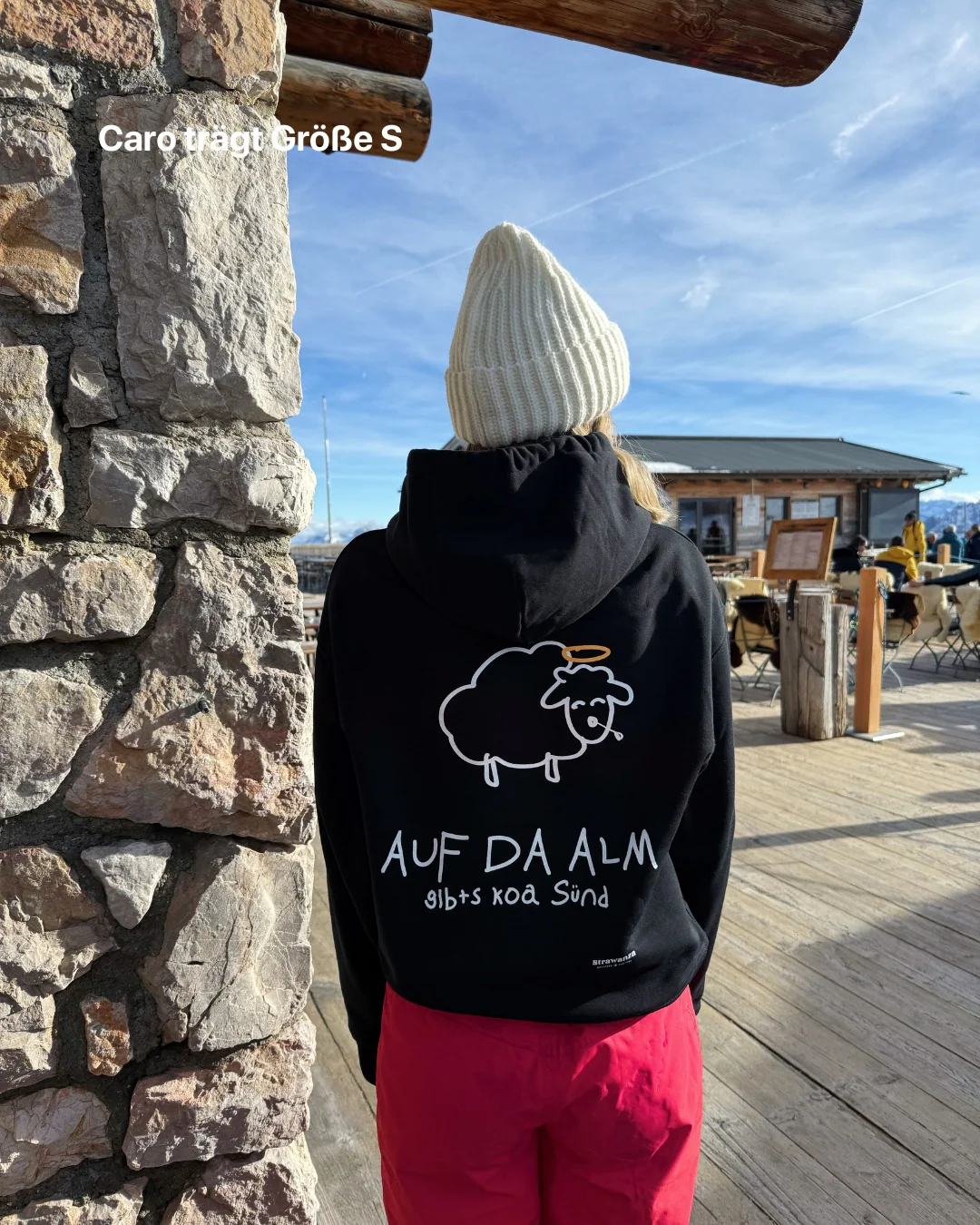 Auf da Alm gibts koa Sünd Hoodie - Image 4
