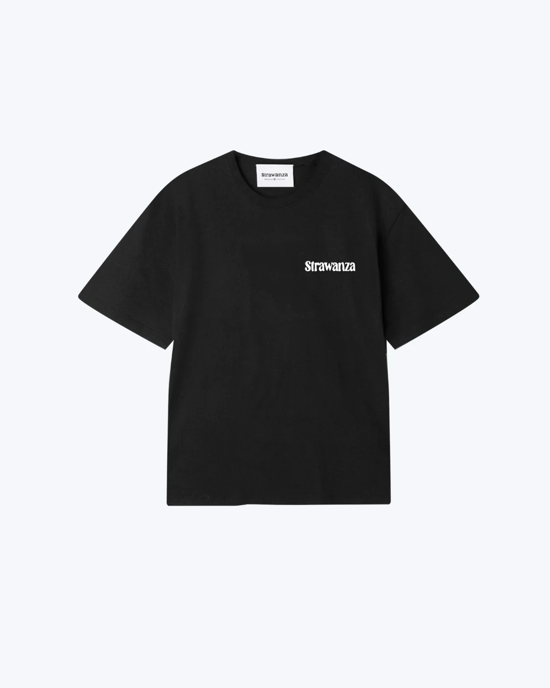 Strawanza Oversize T-Shirt heavyweight black - Image 3