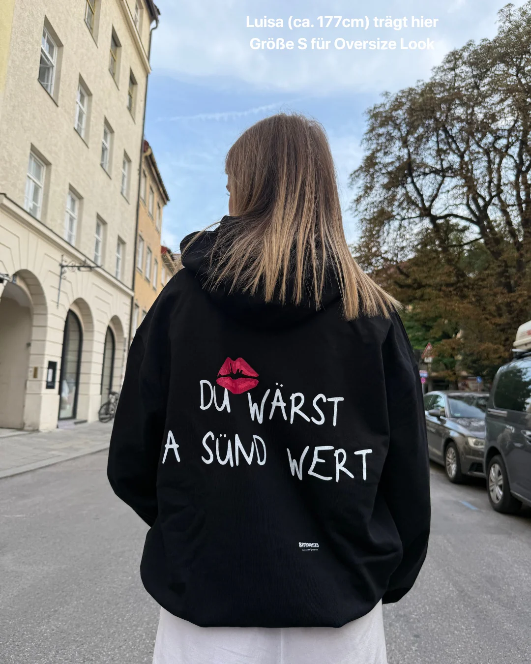 Du wärst a Sünd wert Hoodie Heavyweight - Image 3