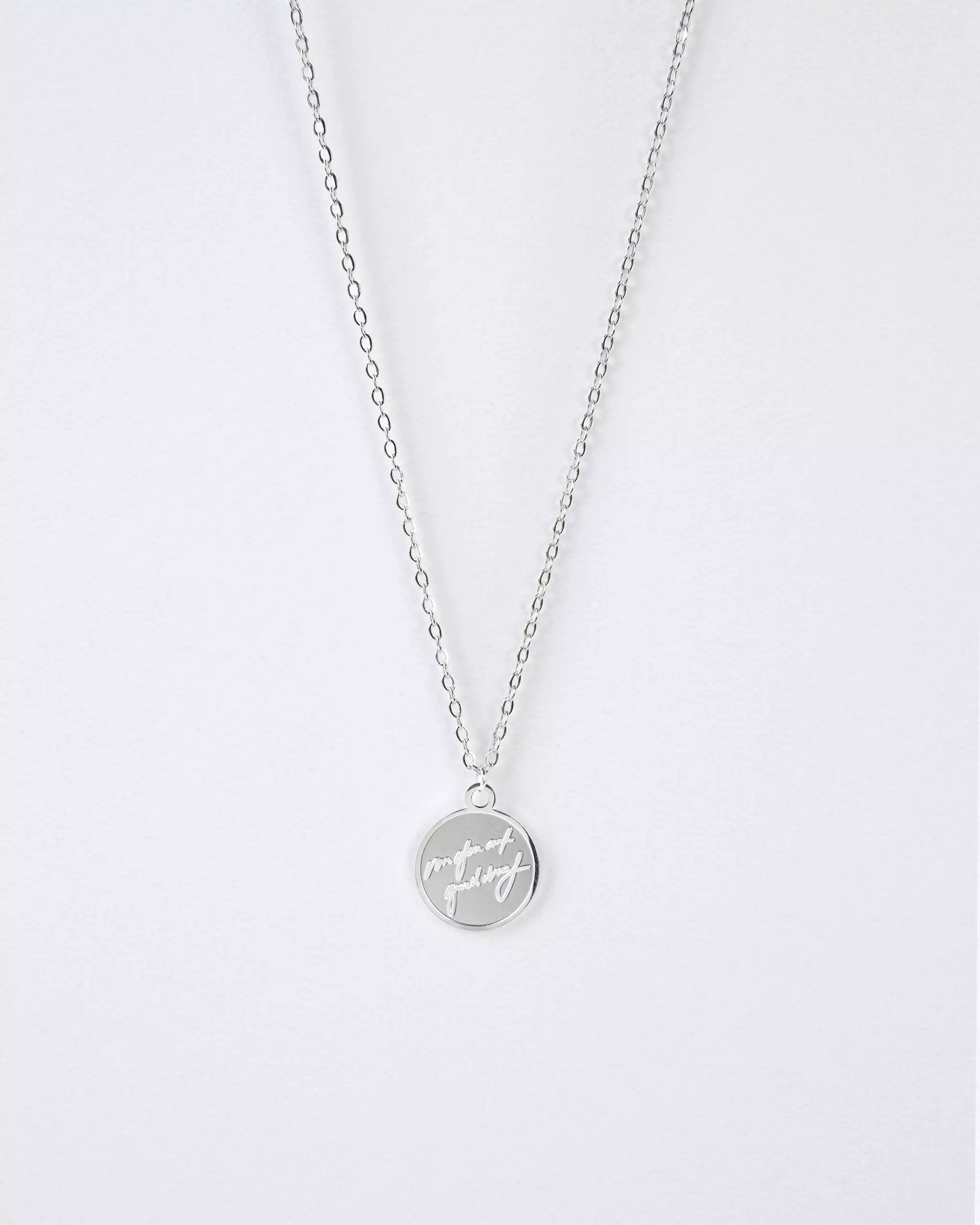Guad drauf Ketterl Silber