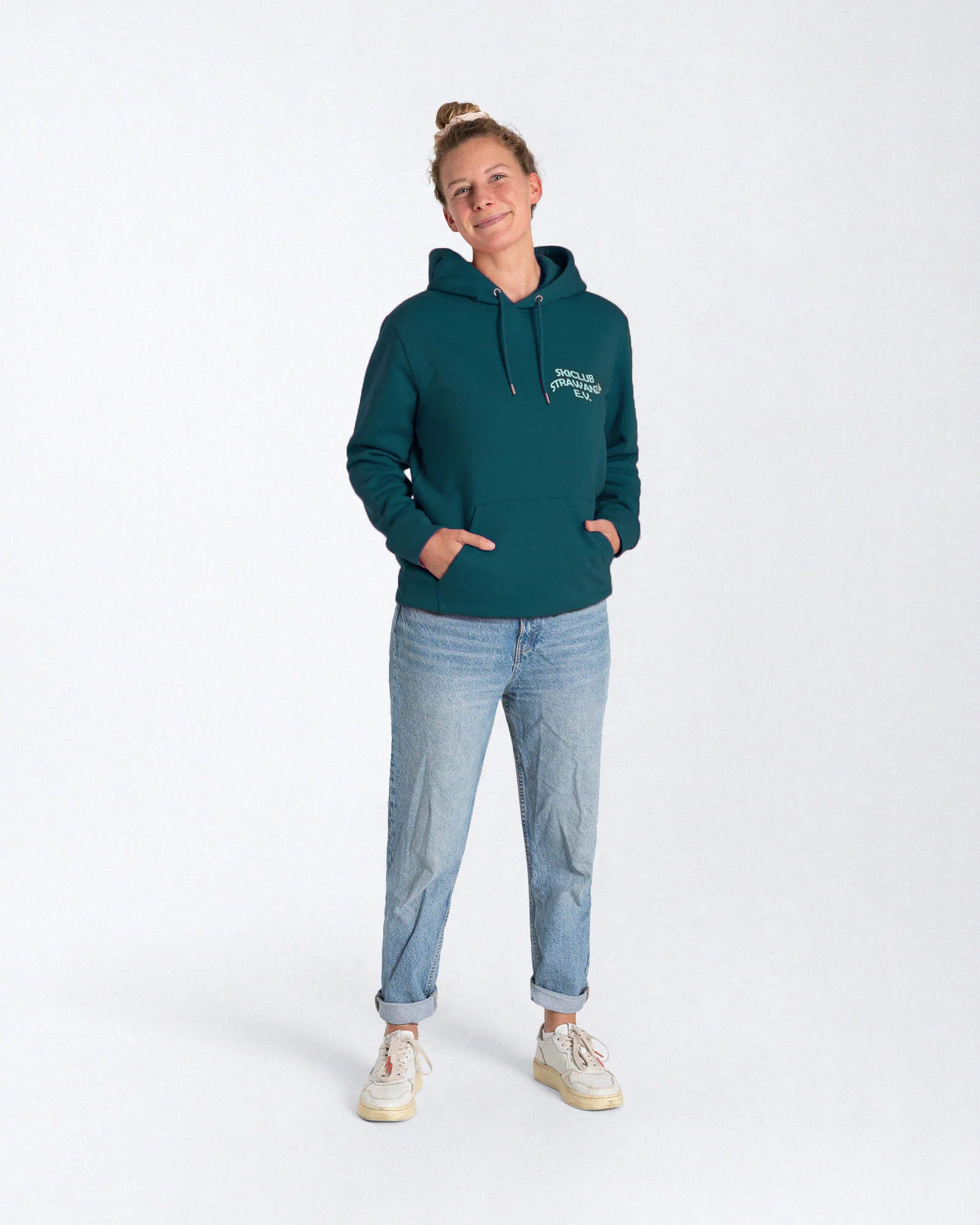 Skiclub Strawanza Hoodie Petrol - Image 3