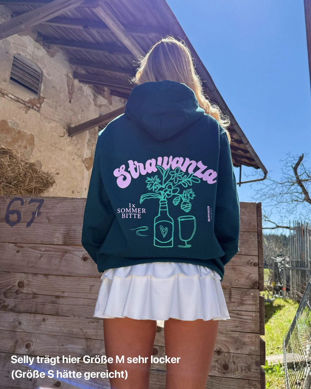 1x Sommer bitte Hoodie - Image 3