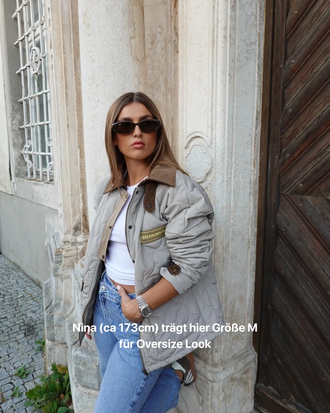 Strawanza Steppjacke Beige - Image 3