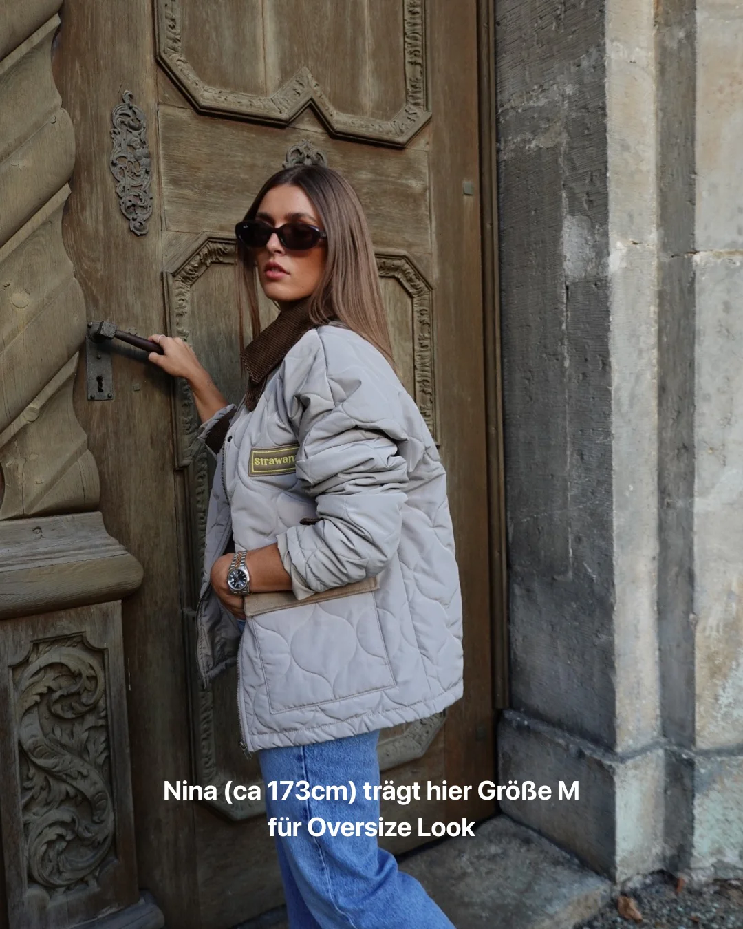 Strawanza Steppjacke Beige - Image 6